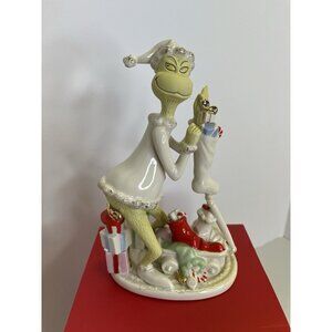 Lenox Dr Seuss Grinch's Wagon of Christmas Wonder Figurine NIB COA